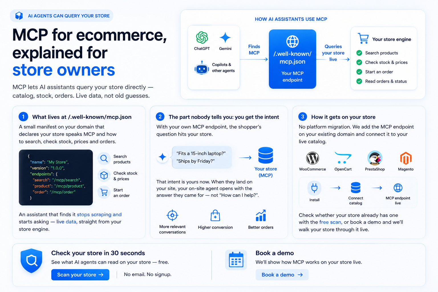 MCP for ecommerce, explained for store owners